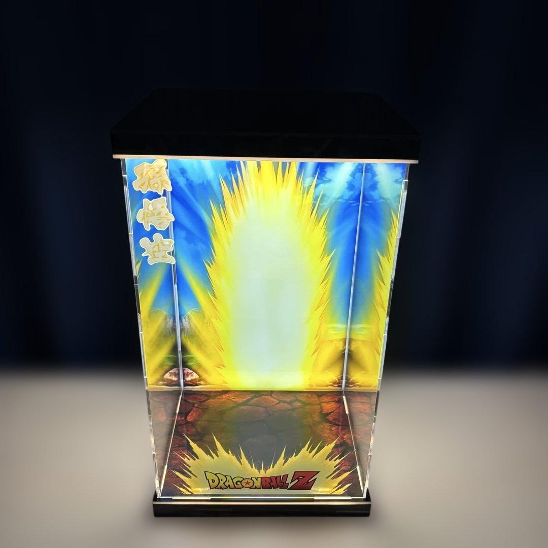 ドラゴンボール　照明付き展示ケース①