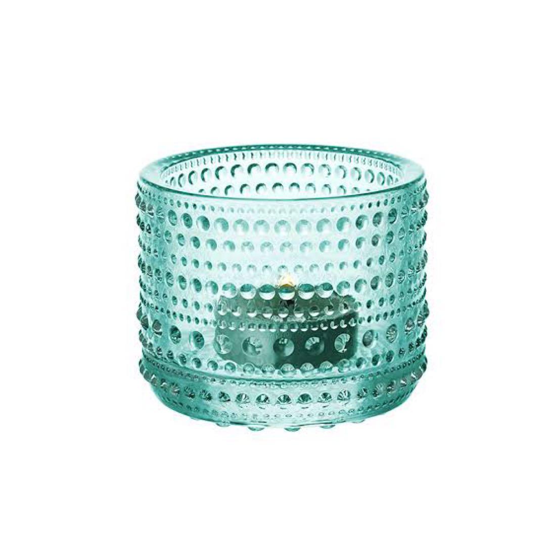 新品イッタラカステヘルミ キャンドルホルダー レモン グリーン