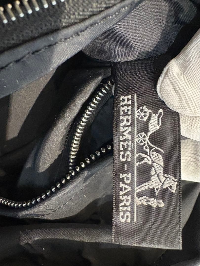 エルメス HERMES アカプルコPM トートバッグブラック