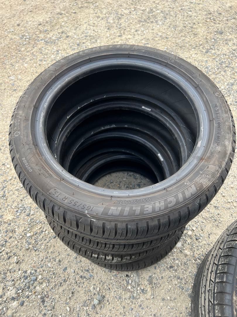 高級　2023年製　165/55R15 4本　Nボックス　Nワゴン　スペーシア