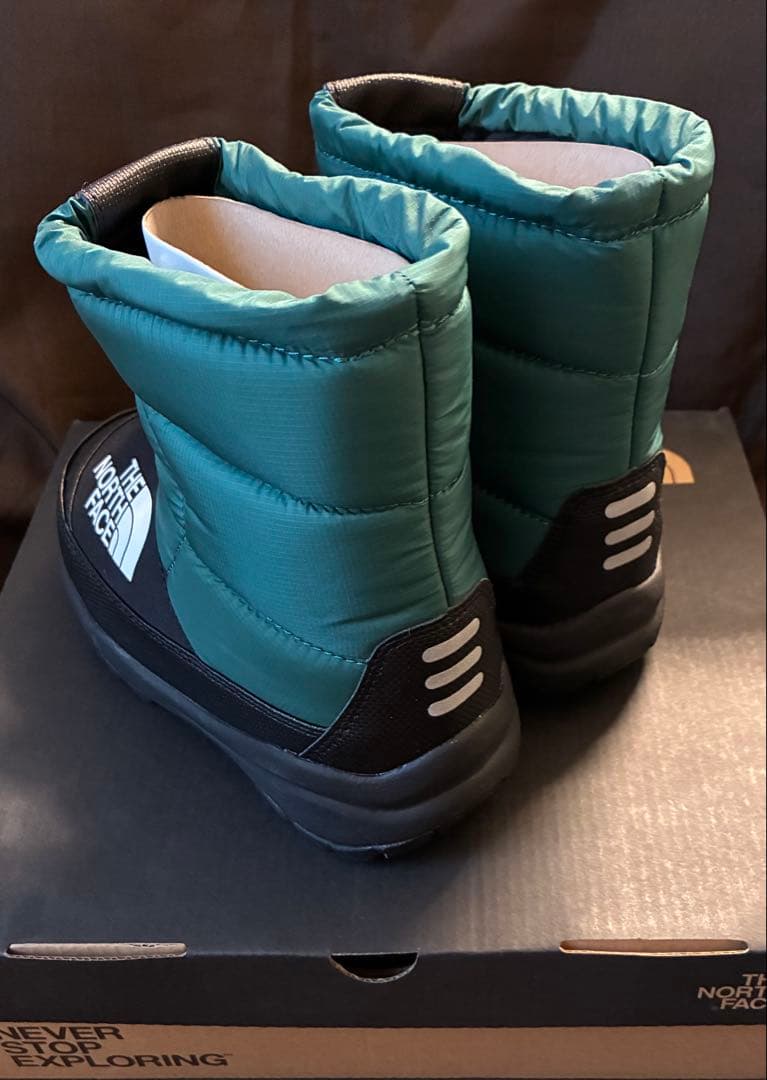 THE NORTH FACE ヌプシブーティ19cm フォレストファーンブラック