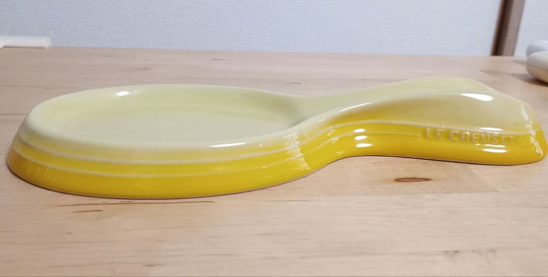 【匿名配送】ル・クルーゼスプーンレスト＊イエロー