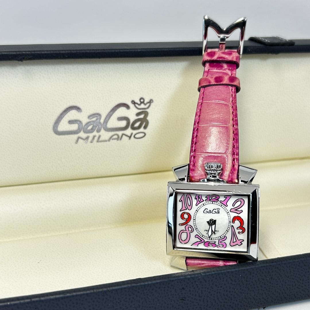 【人気】GaGa MILANO ガガミラノ ナポレオーネ 36 シェル文字盤