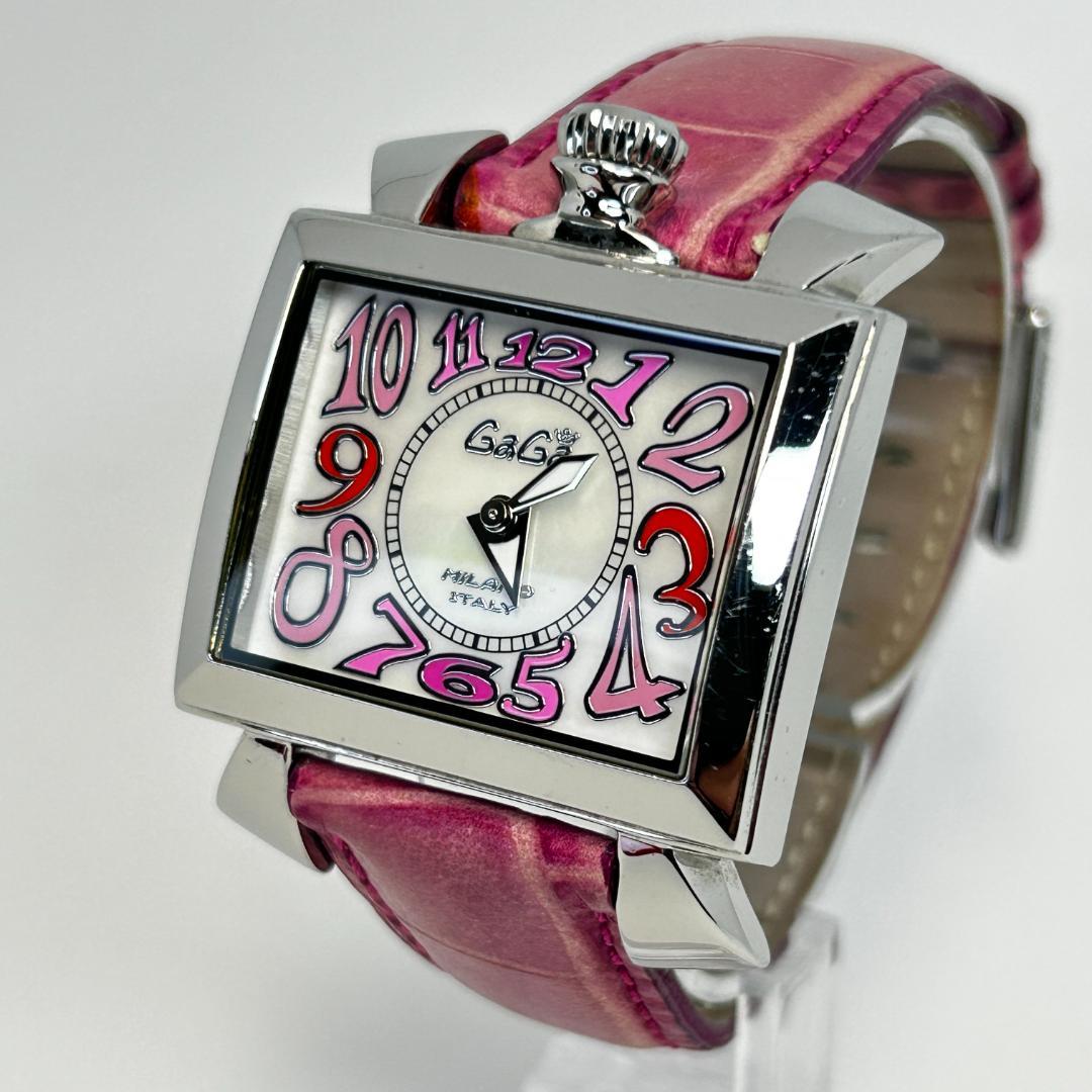 【人気】GaGa MILANO ガガミラノ ナポレオーネ 36 シェル文字盤