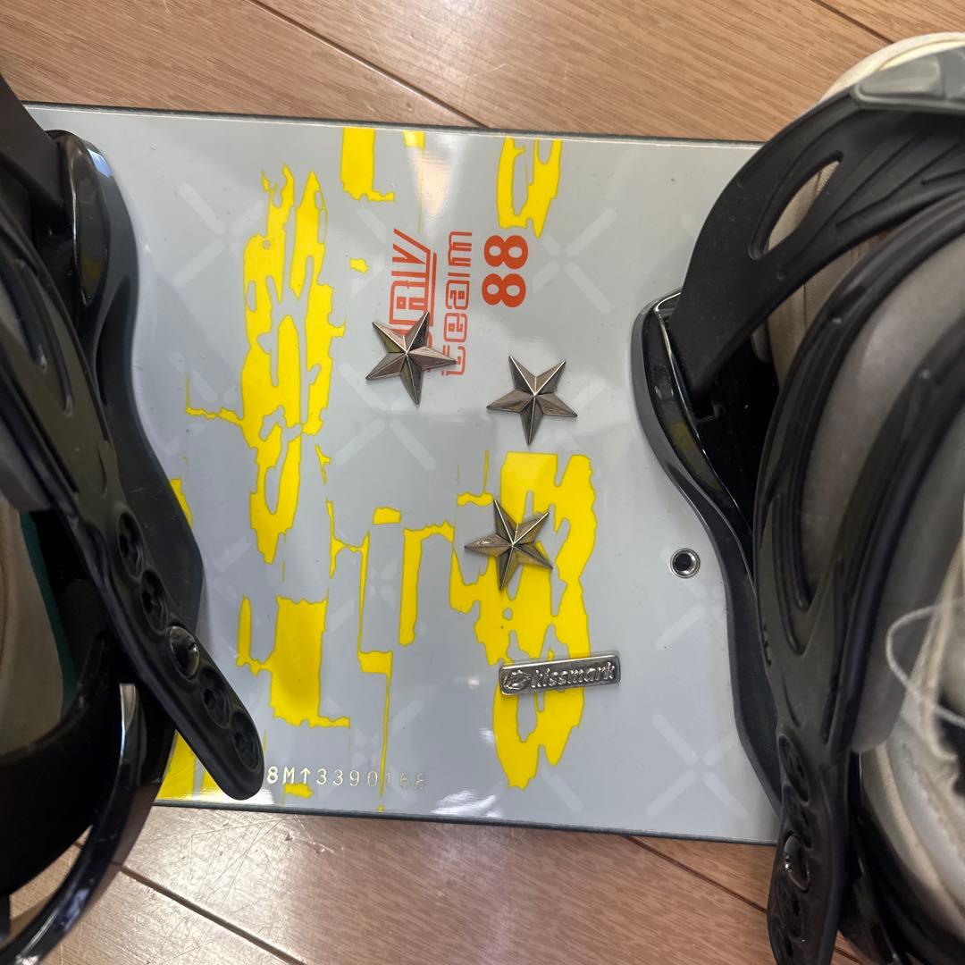 m*.様 ジャンク　IGNIO 88センチ　キッズ　子ども　スノーボード　3点セ