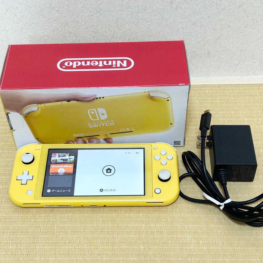 Nintendo Switch Lite イエロー 本体セット 動作確認済