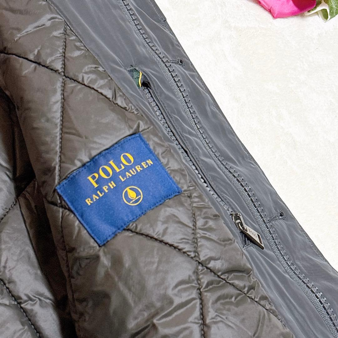 未使用✨　ポロラルフローレン　ステンカラーコート　中綿ジャケット　グレー
