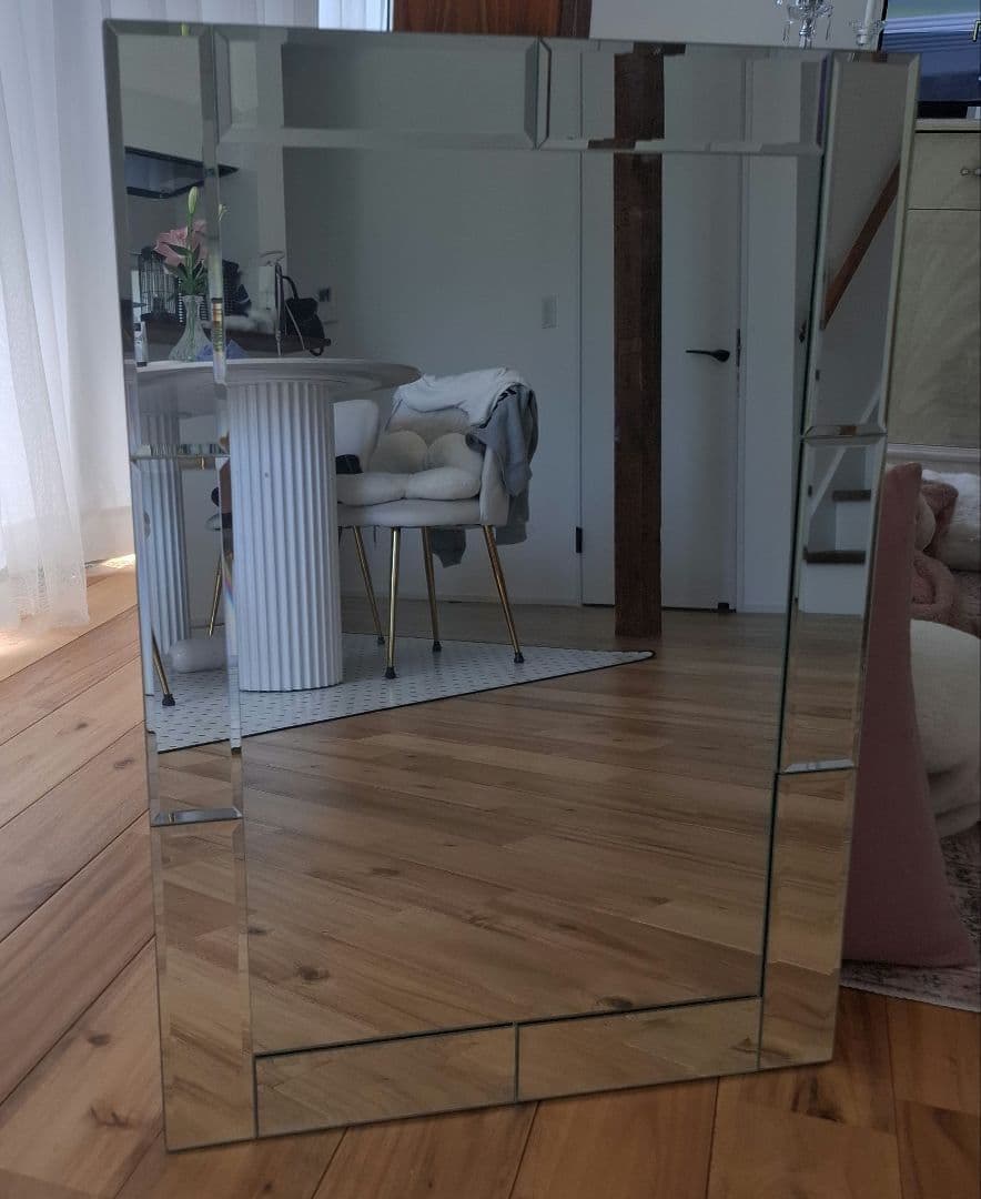 希少レア廃盤品NITORIニトリ 壁掛けミラー ミュール 50×70cm