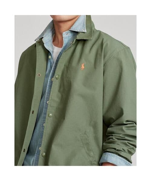 wholigun美品 現行 ポロラルフローレン ポプリン コーチジャケット