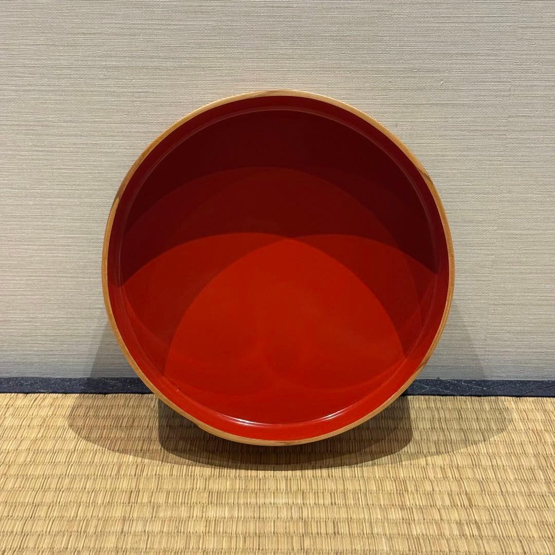 未使用 大館工芸社 曲げわっぱ 三段重 重箱 内朱 弁当箱 秋田杉 菓子器