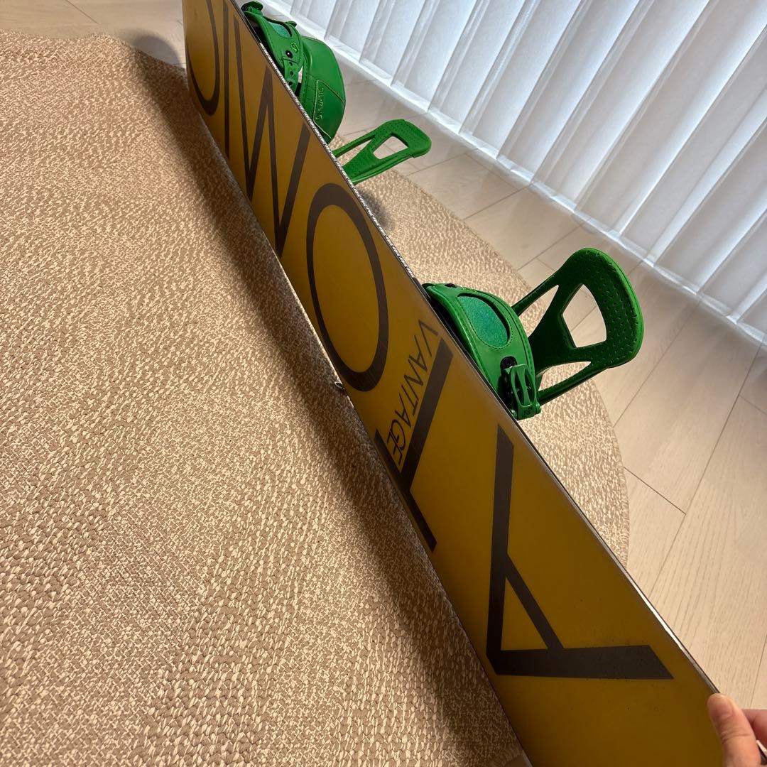 ATOMICボード　BURTON VANTAGE スノーボード一式　板