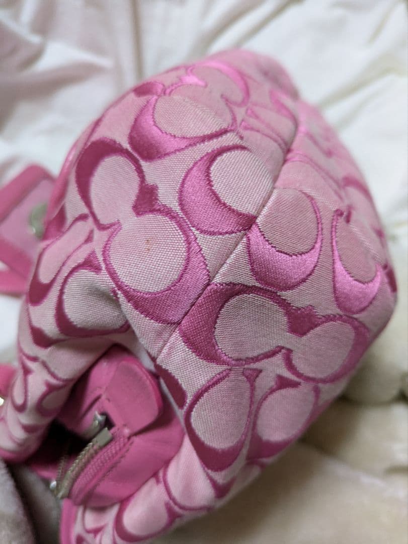 COACH コーチ ピンク トートバッグ 美品