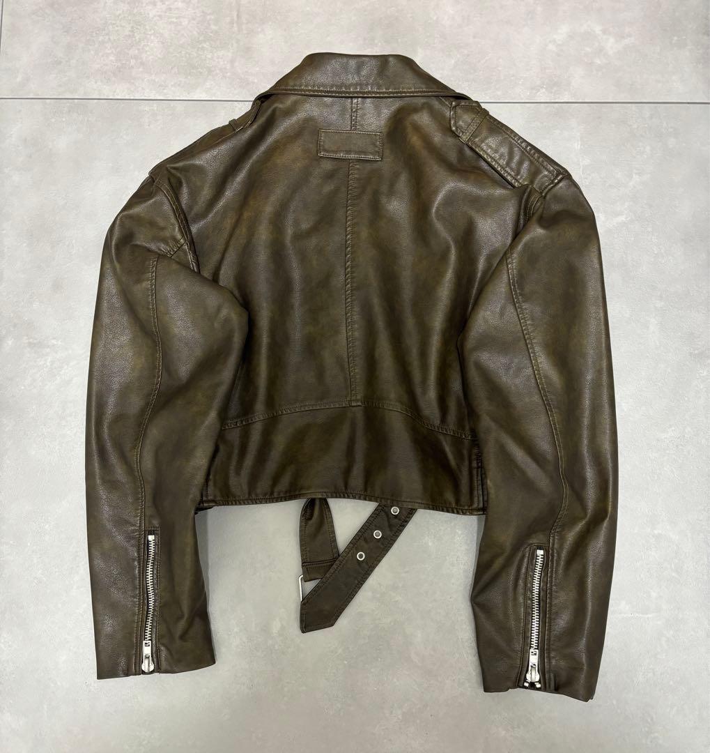 ジャケット・アウター ACLENT Vintage compact riders jacket
