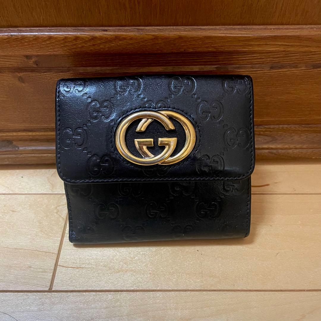 GUCCI グッチ シマ 折り財布