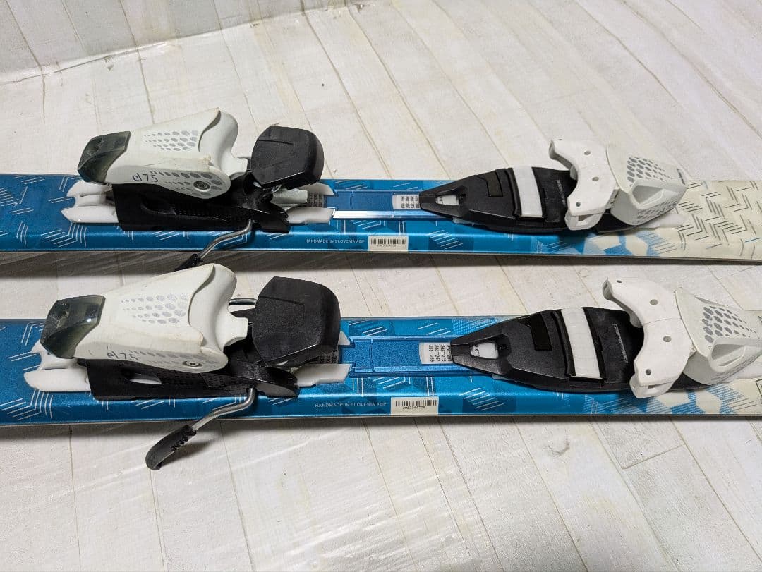 elán スキー板 ビンディング付き ホワイト