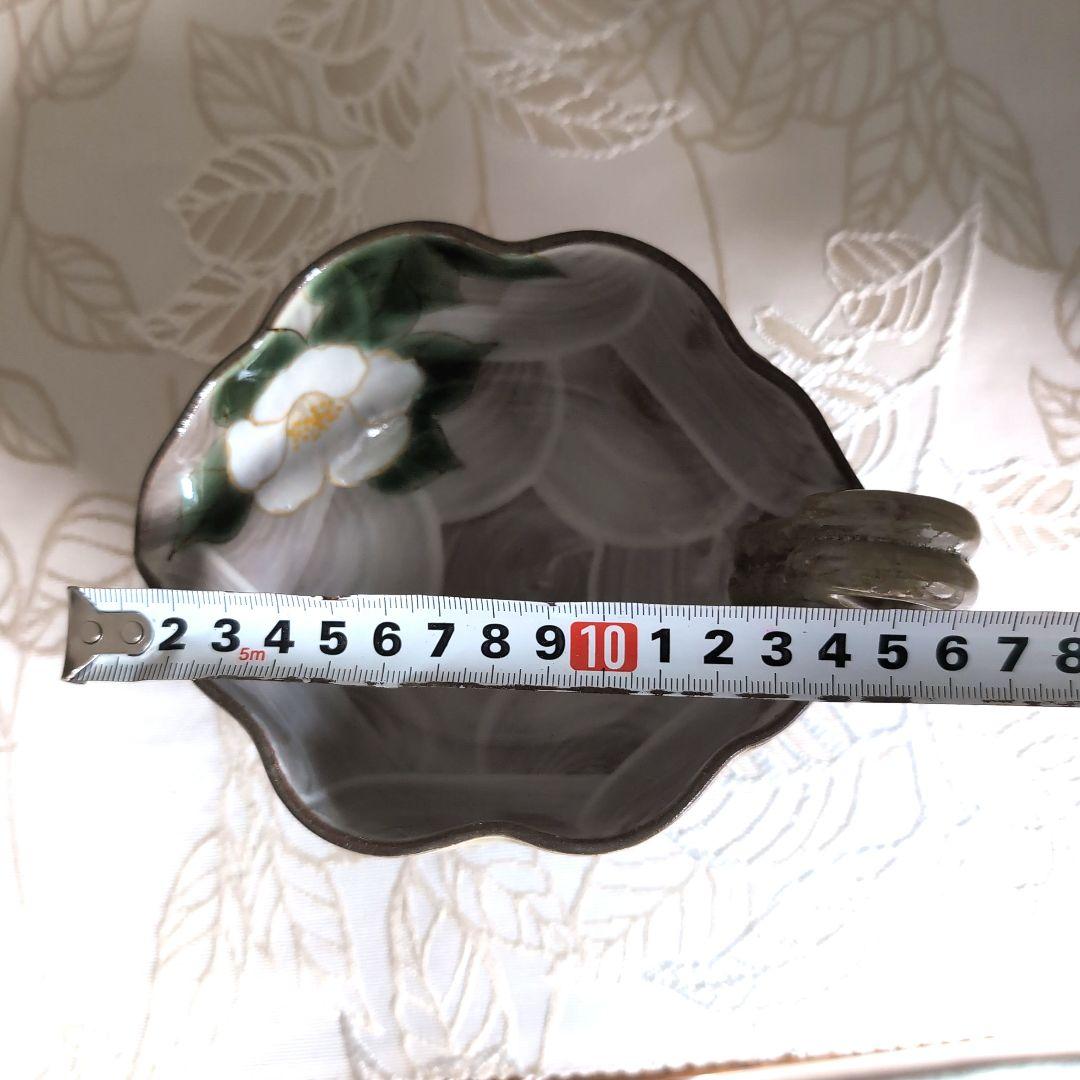 清水 陶あん 色絵付けプレートと鉢のセット