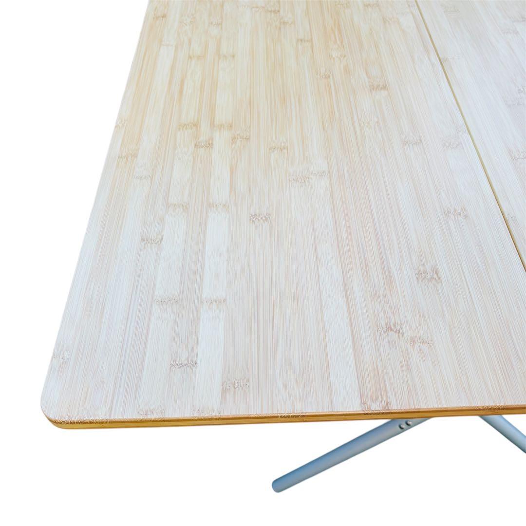 【極美品】 peak LV-015TR ワンアクションテーブル ロング竹