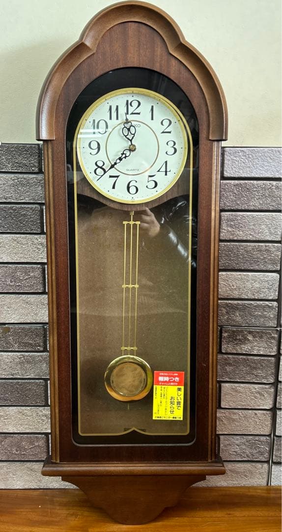 SEIKO　セイコーRQ301B　掛時計　壁掛け　振り子　稼働品　アンティーク調