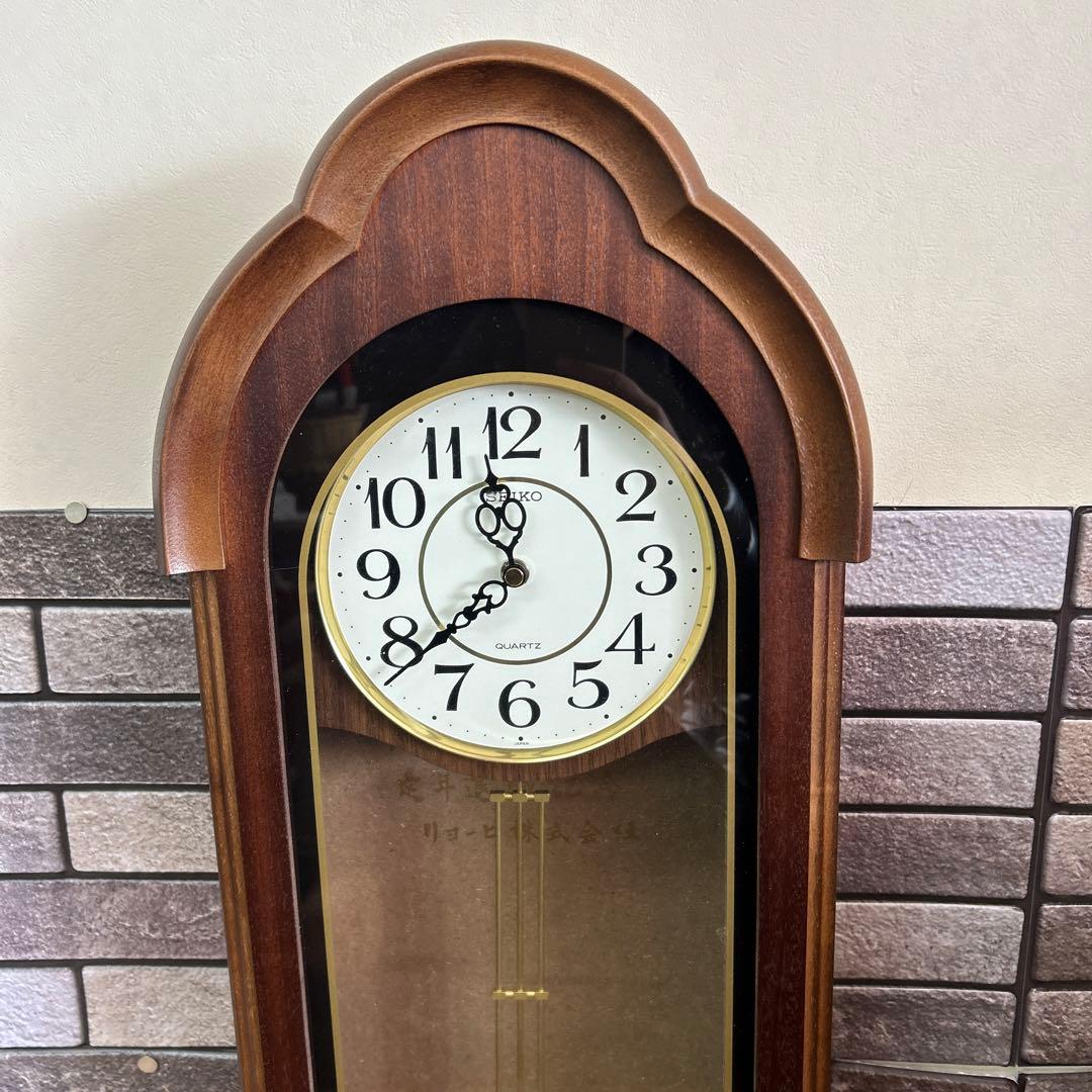 SEIKO　セイコーRQ301B　掛時計　壁掛け　振り子　稼働品　アンティーク調