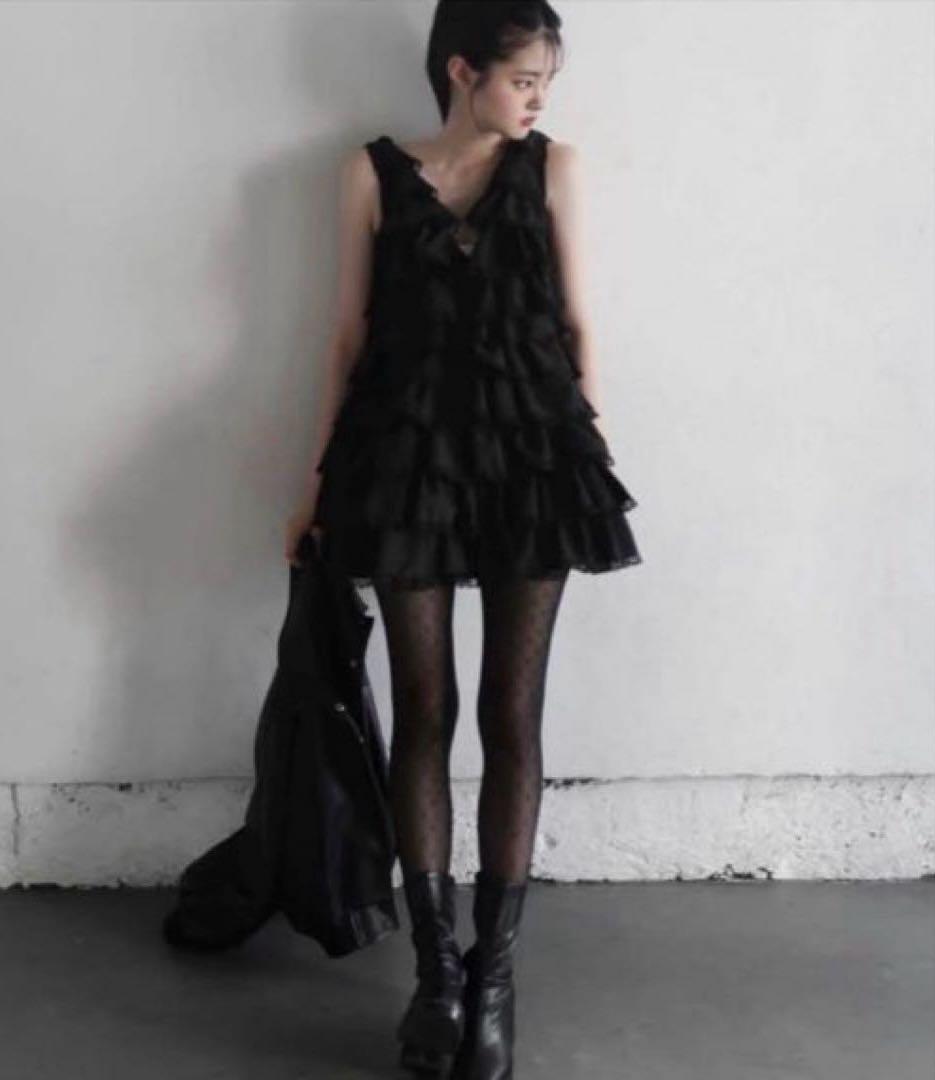 Treatürself angel wings dress mini BLACK