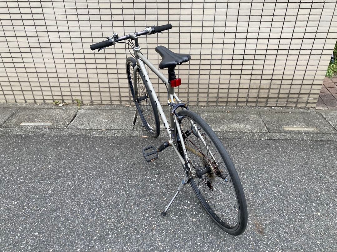 マリン ノバト MARIN NOVATO 前2×後8速 クロモリ フラットバー