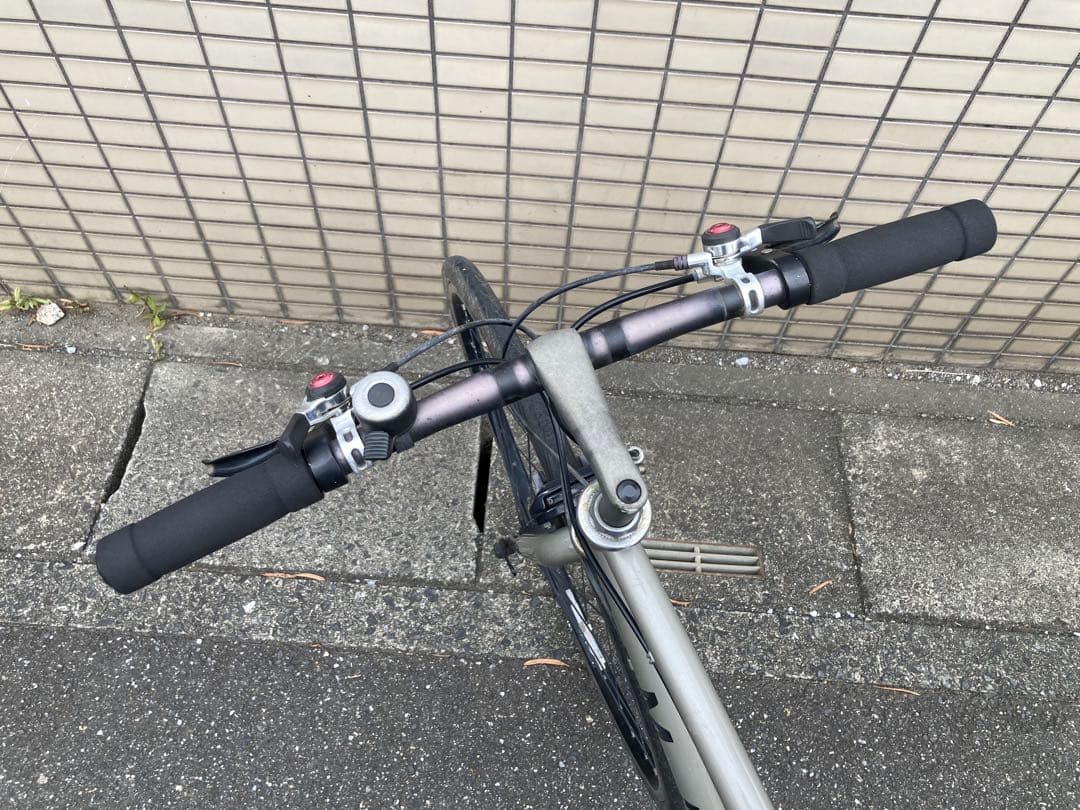 マリン ノバト MARIN NOVATO 前2×後8速 クロモリ フラットバー