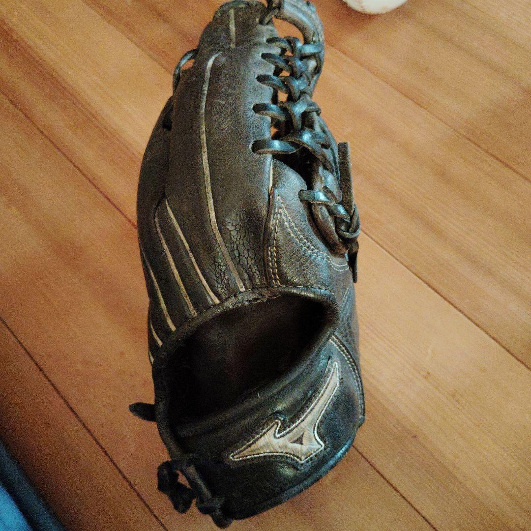 Mizuno Professional 軟式グローブ 黒