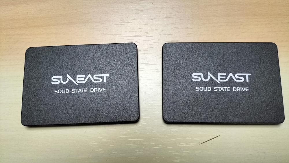 SUEAST SE801 GOLD 1TB SSD（2個セット）