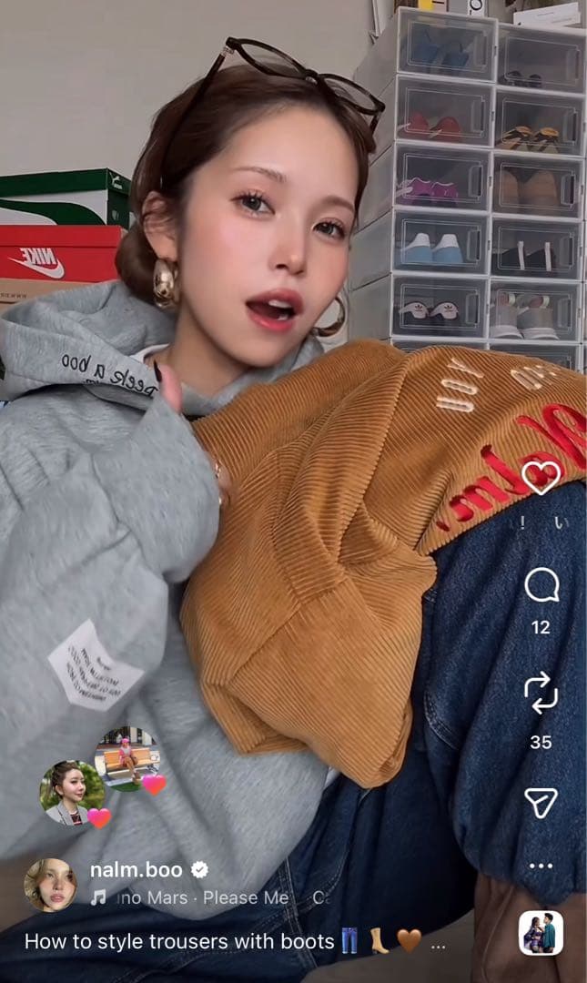 【新品未使用】nalm. REVERSIBLE LOGO DOWN JACKET