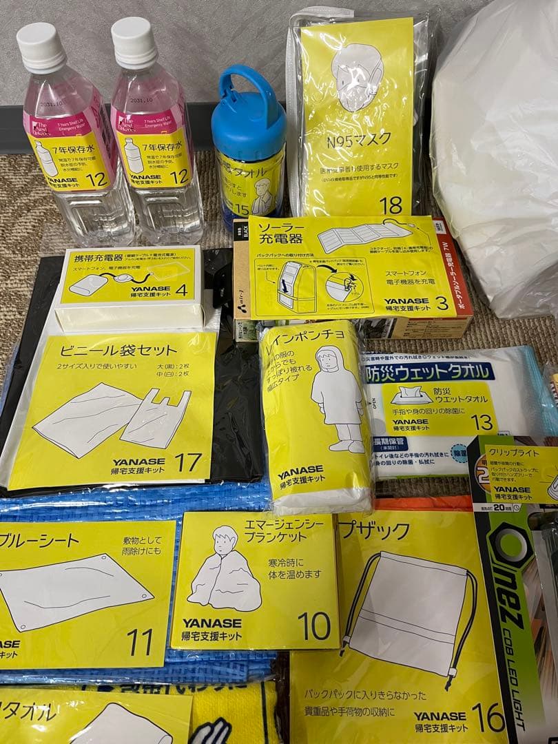⭐️YANASE 帰宅支援キット・防災キット⭐️