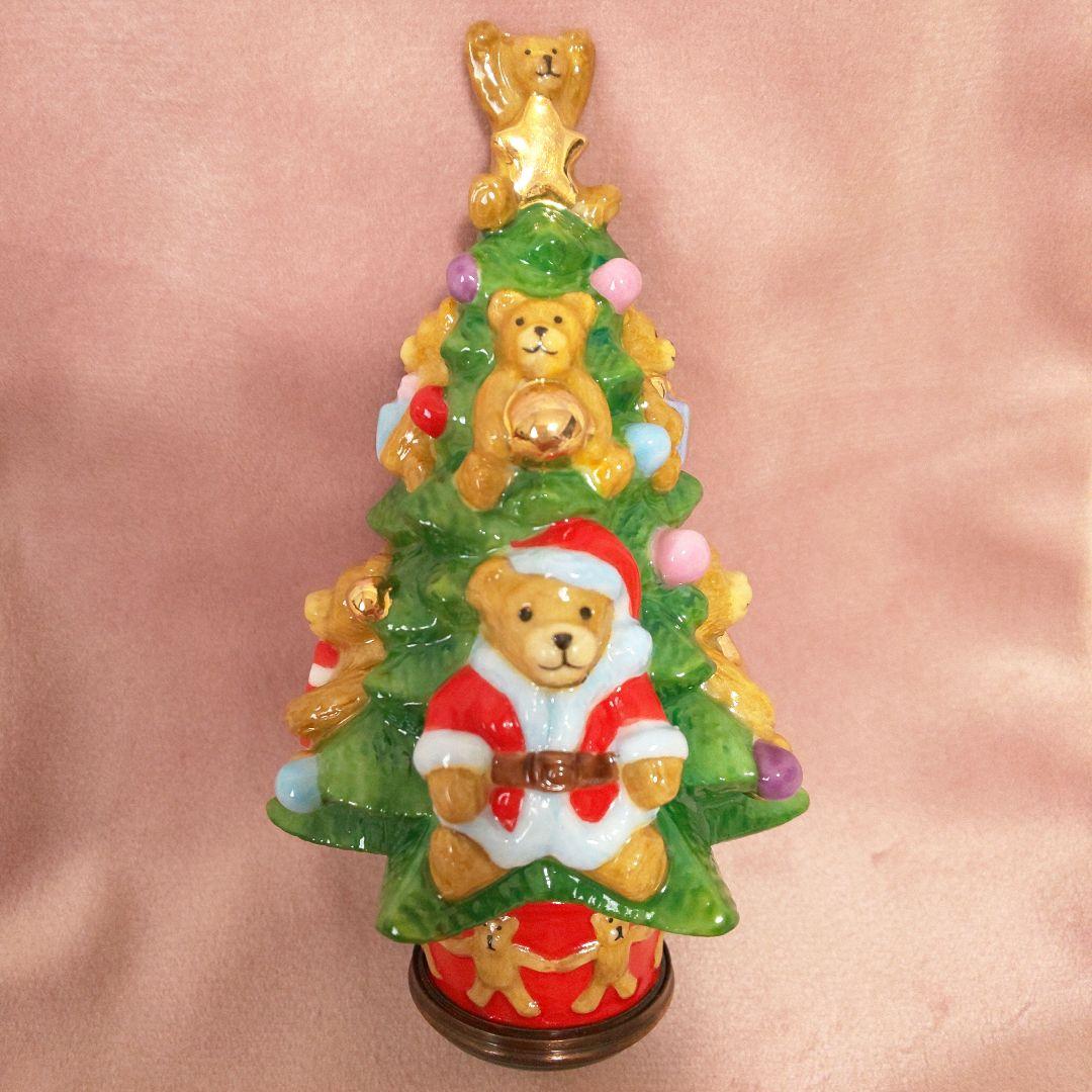 HALCYON DAYS クリスマスツリー エナメル