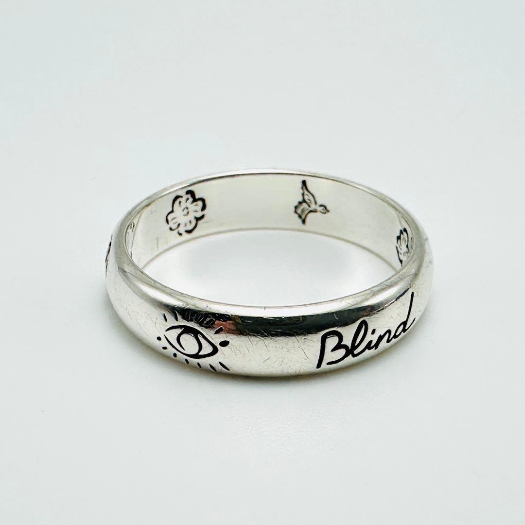GUCCI ブラインド　フォー　ラブ　シルバーリング　20刻印　Ag925