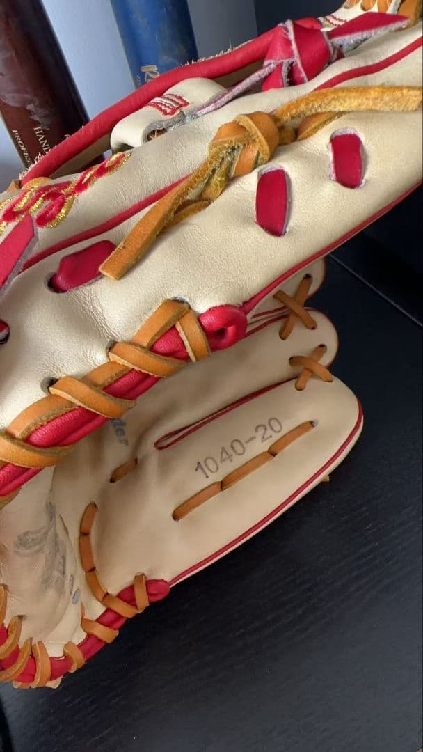 水口大地 選手 実使用 野球グローブ