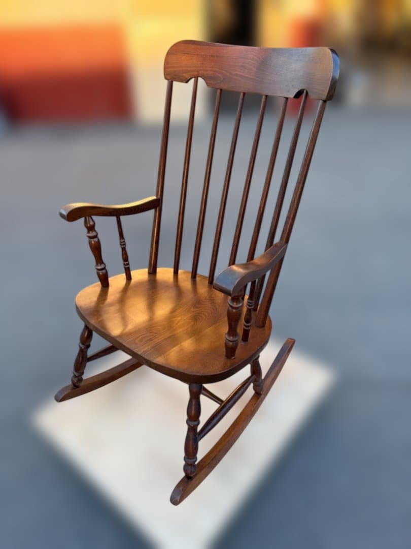 柏木工　KASHIWA　ロッキングチェア　飛騨家具　ヴィンテージ　レトロ