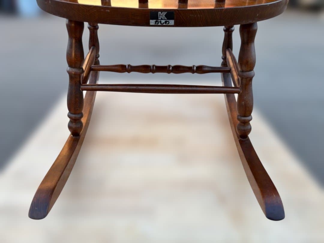 柏木工　KASHIWA　ロッキングチェア　飛騨家具　ヴィンテージ　レトロ