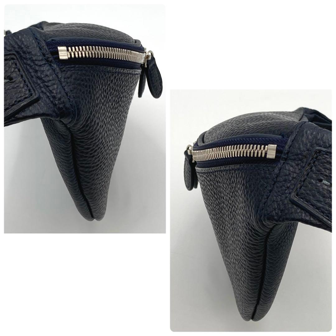 しんしん✨ソメスサドル ギャロップ ウエストポーチ バッグ GL-09 紺