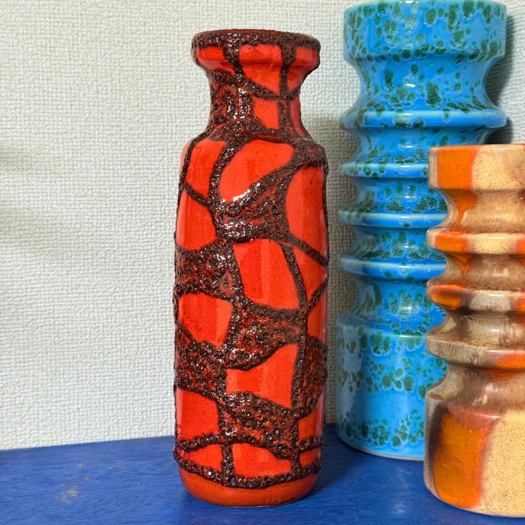 scheurich 28cm fat lava ファットラバ 花瓶