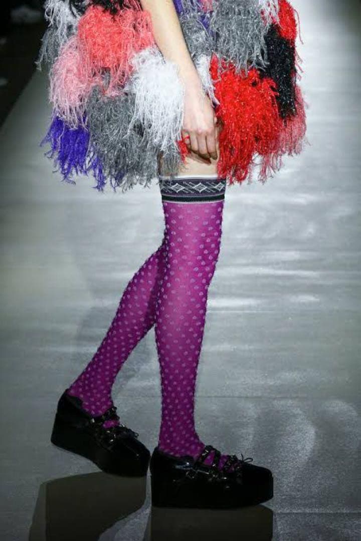 noir kei ninomiya 22aw ニーハイソックス