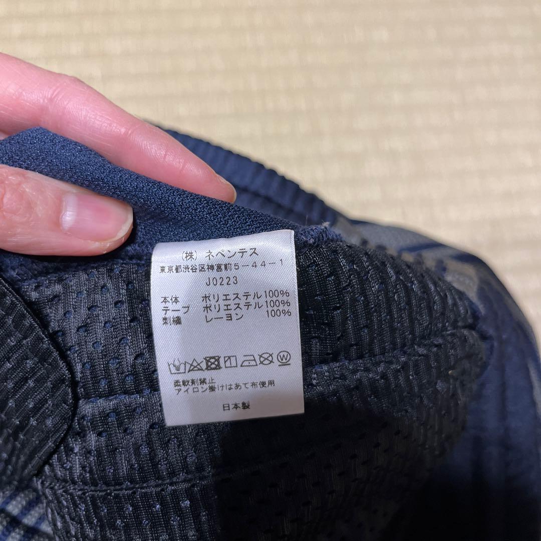 ネペンテス　ニードルス　トラックパンツ　ナロー　ネイビー　XS