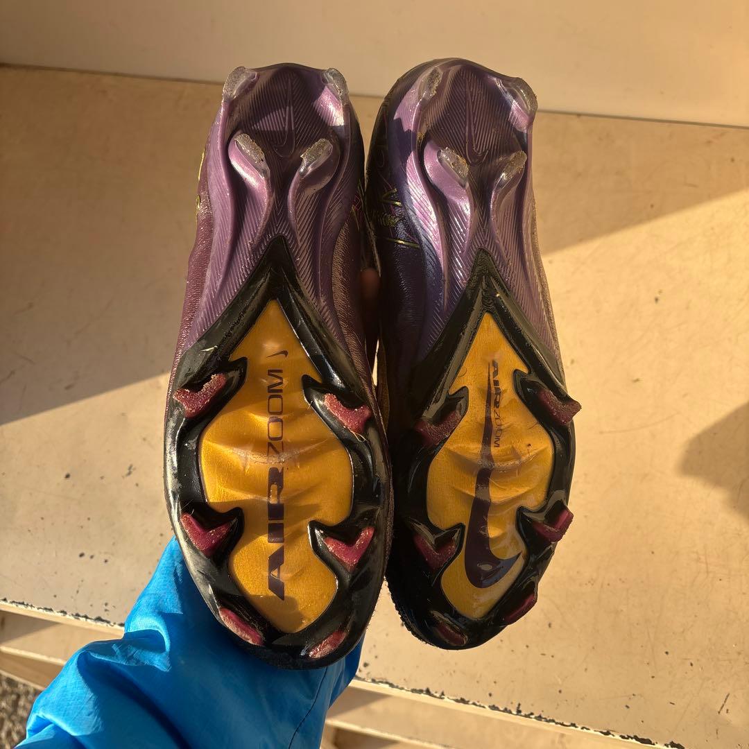 【トップモデル】Nike Zoom Mercurial 紫 ハイカット