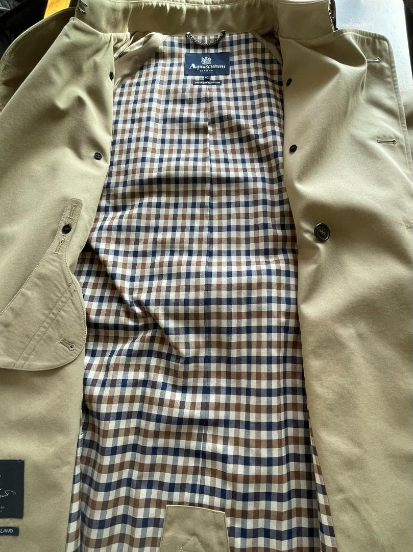 Aquascutum THE BOGART TRENCH 165周年記念モデル