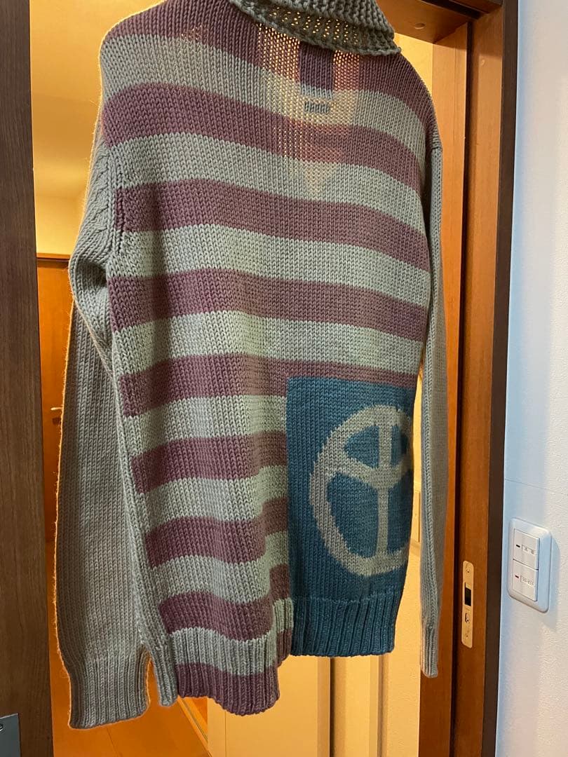 visvim/13AW STURGIS SWEATER FLAG 泥染