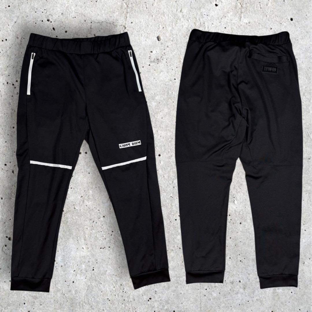 美品 レア CARPE DIEM×TFW49 セットアップ トラックスーツ 黒