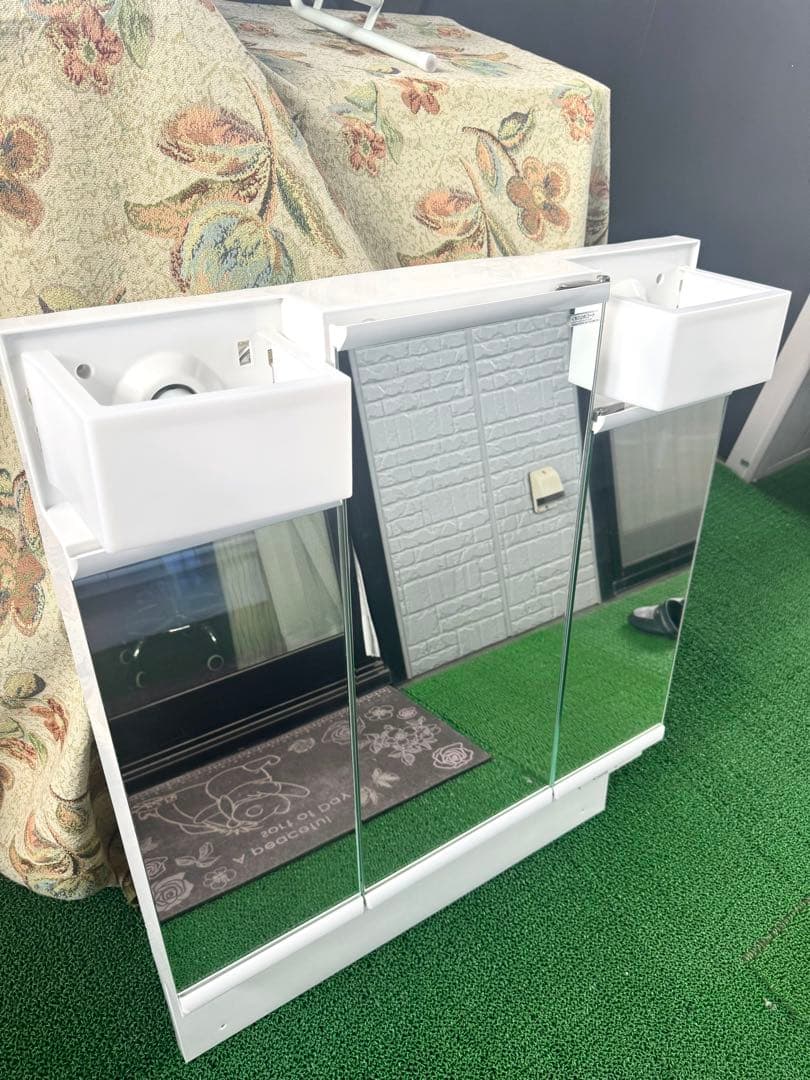 ミラーキャビネットのみ3面鏡 リクシル イナックス LIXIL 洗面化粧台