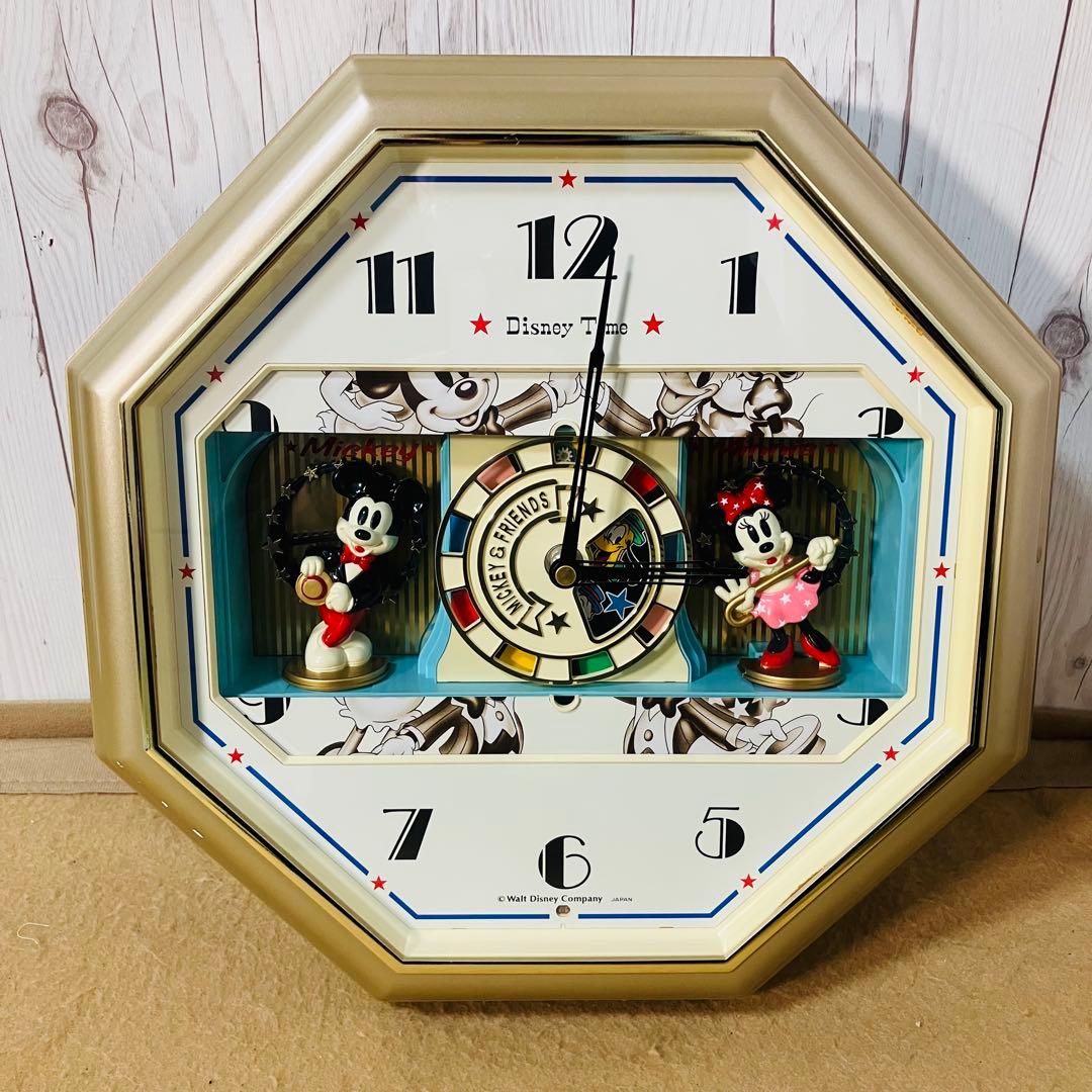 希少 Disney Time FW695G からくり時計 壁掛け時計