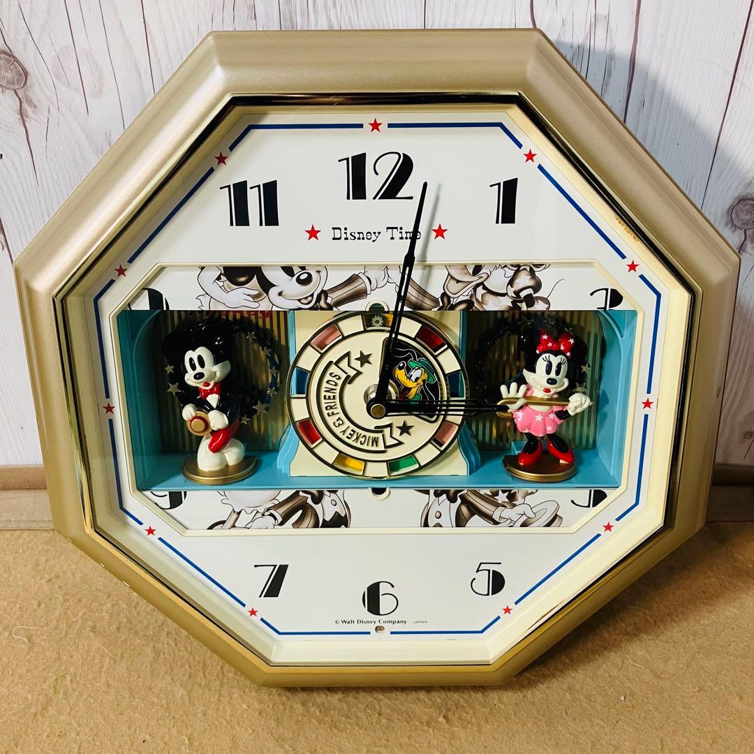 希少 Disney Time FW695G からくり時計 壁掛け時計