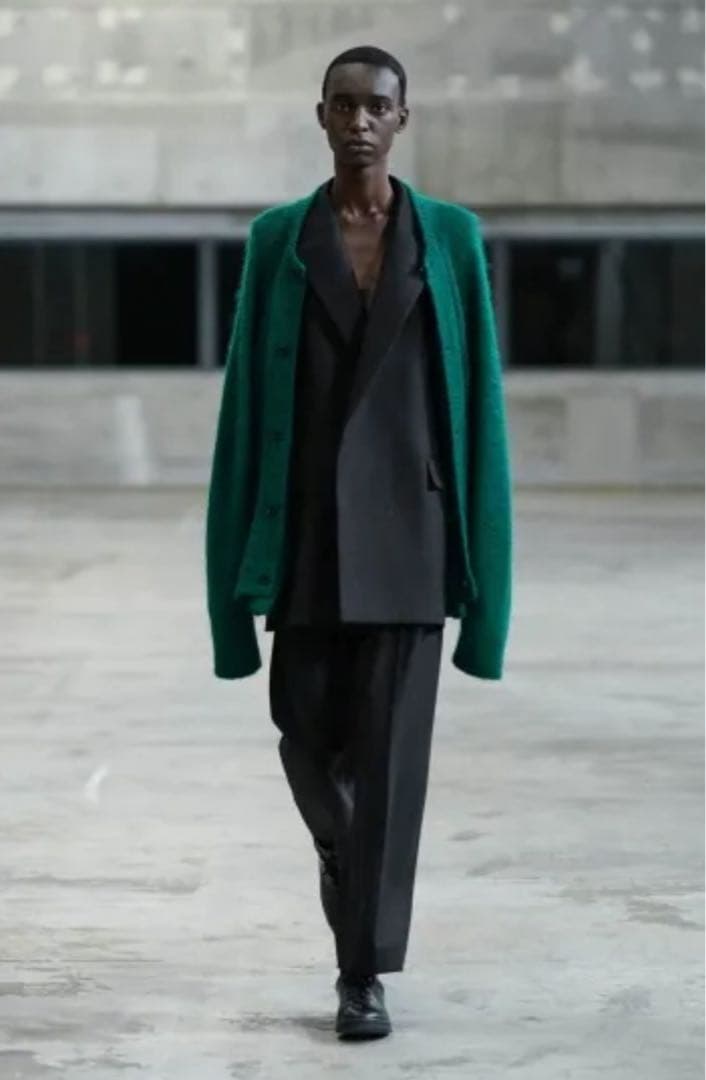 トップス Ssstein KID MOHAIR CARDIGAN(GREEN)