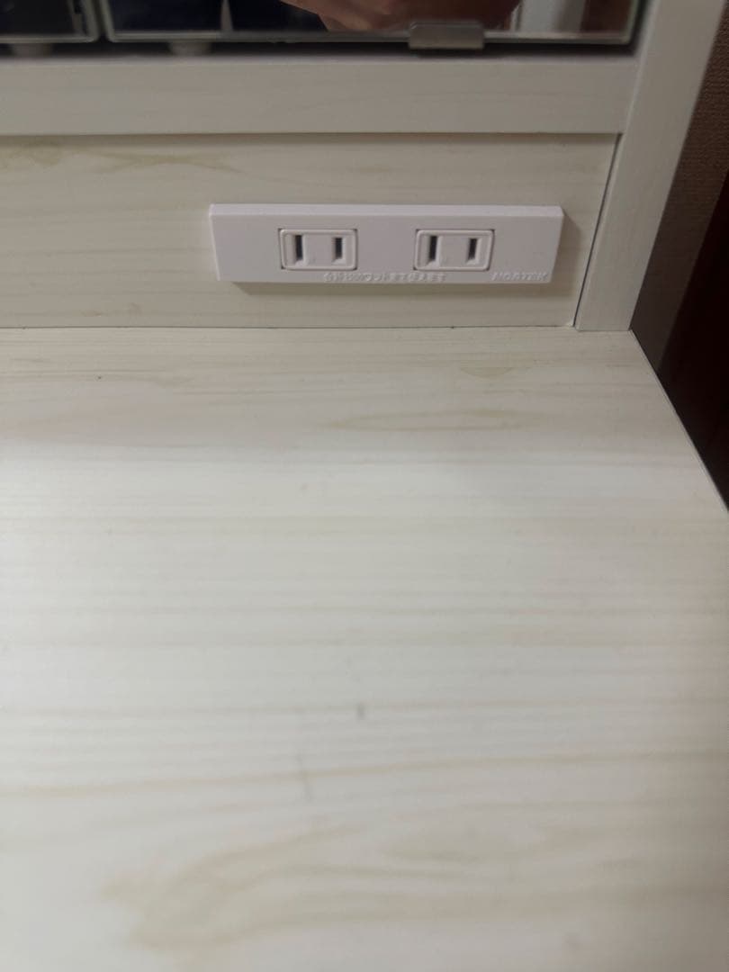 美品　三面鏡ドレッサー