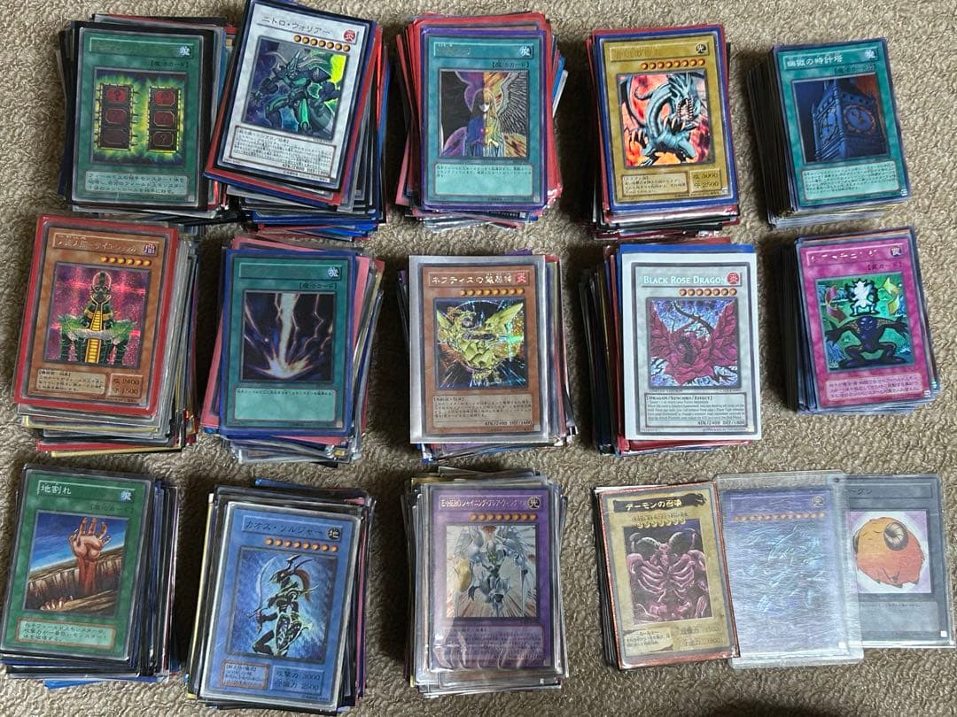 琴*様 遊戯王 引退品 まとめ スーパー以上1000枚以上 初期 2期 バンダイ