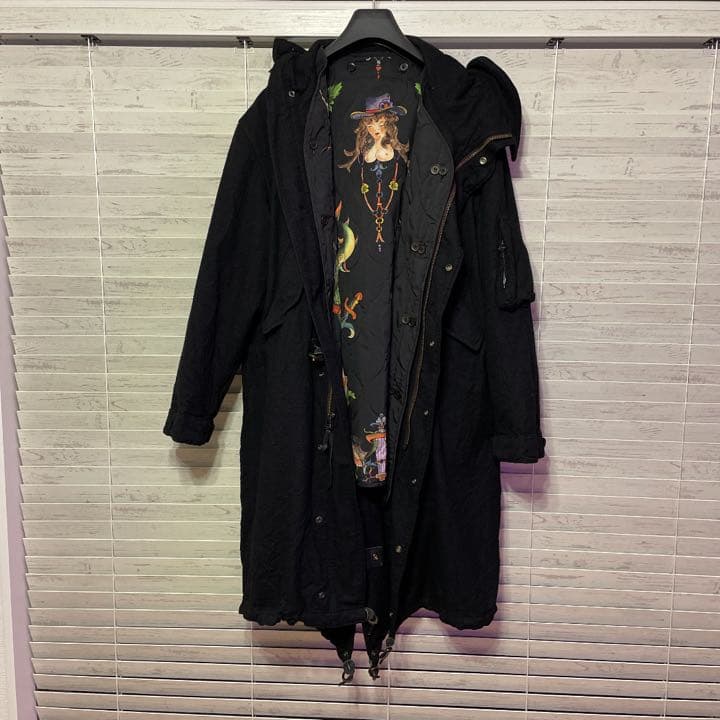 03aw yohji yamamoto POUR HOMME タトゥー コート